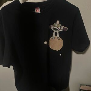 Men’s  Black Graphic T-Shirt